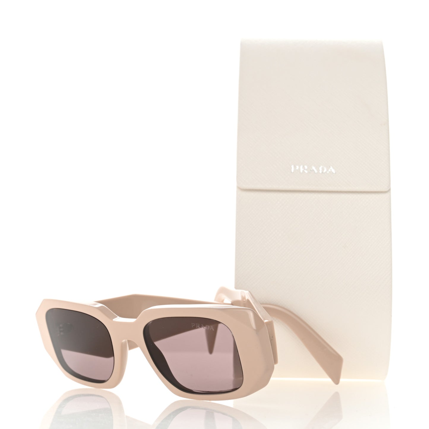 Acetate Symbole Sunglasses SPR 17W Plum Beige