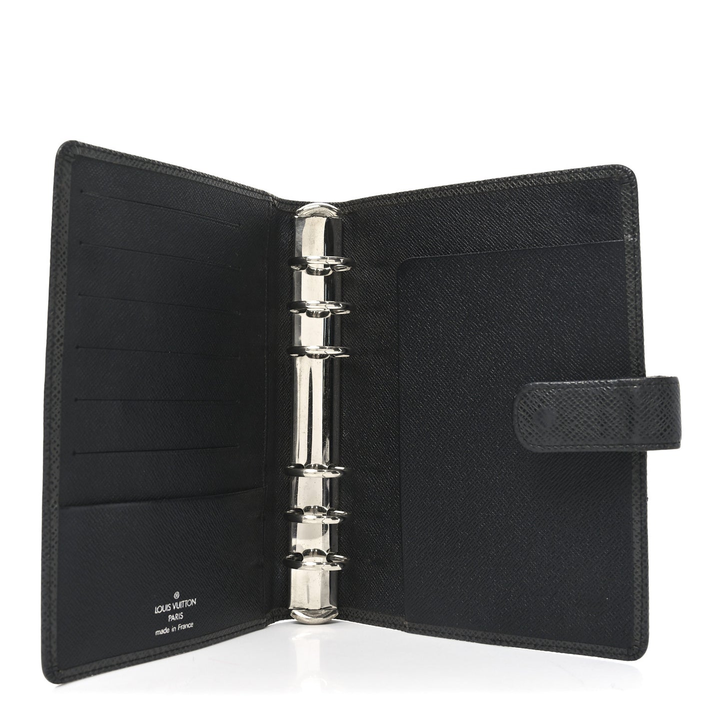 Taiga Medium Ring Agenda Cover Ardoise
