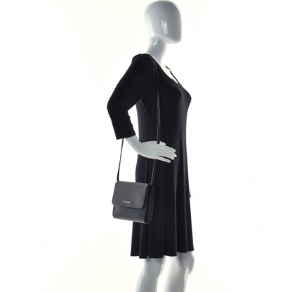 Burberry Grainy Calfskin Small Loxley Crossbody Black 3 of 9