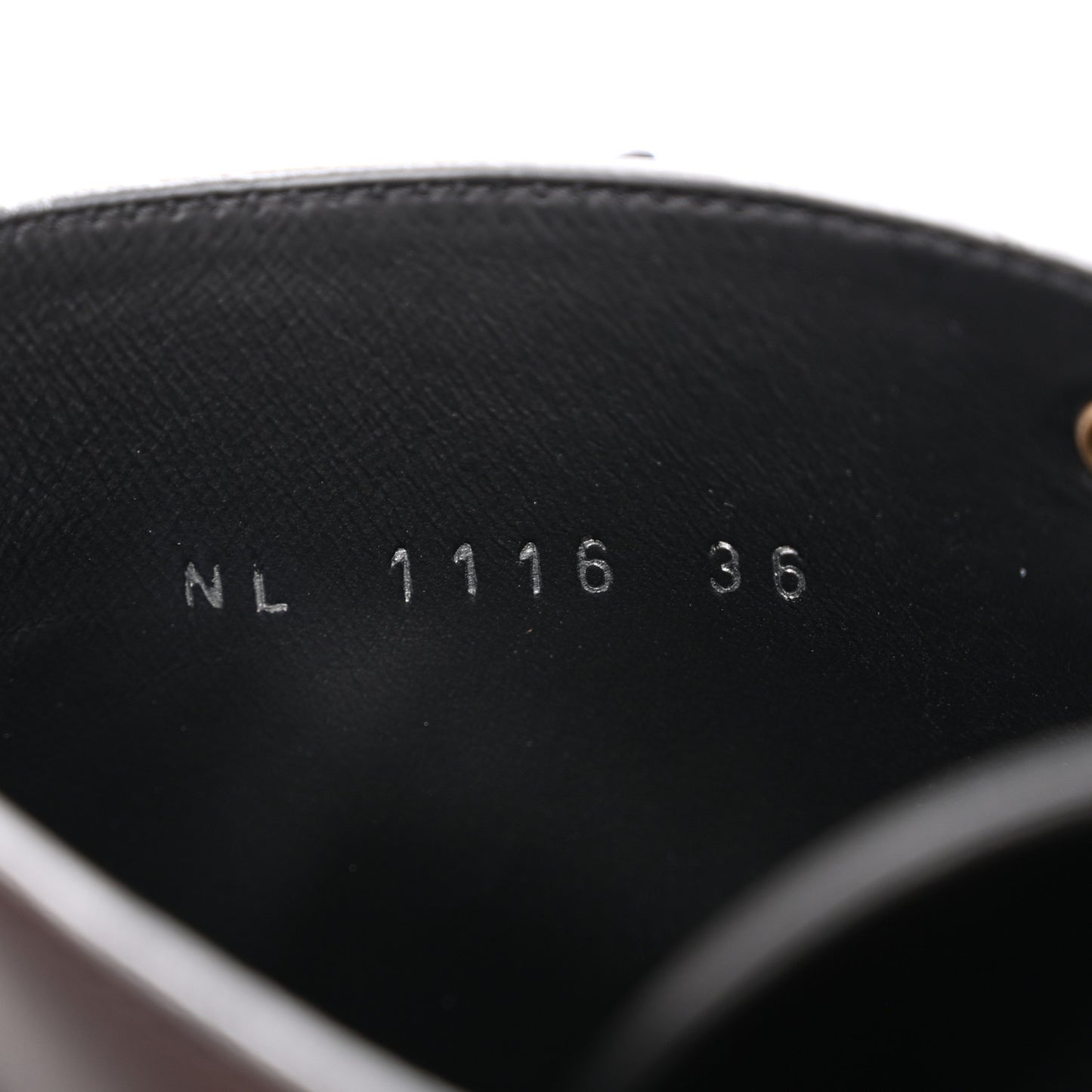 Calfskin Wonderland Ranger Boots 36 Black