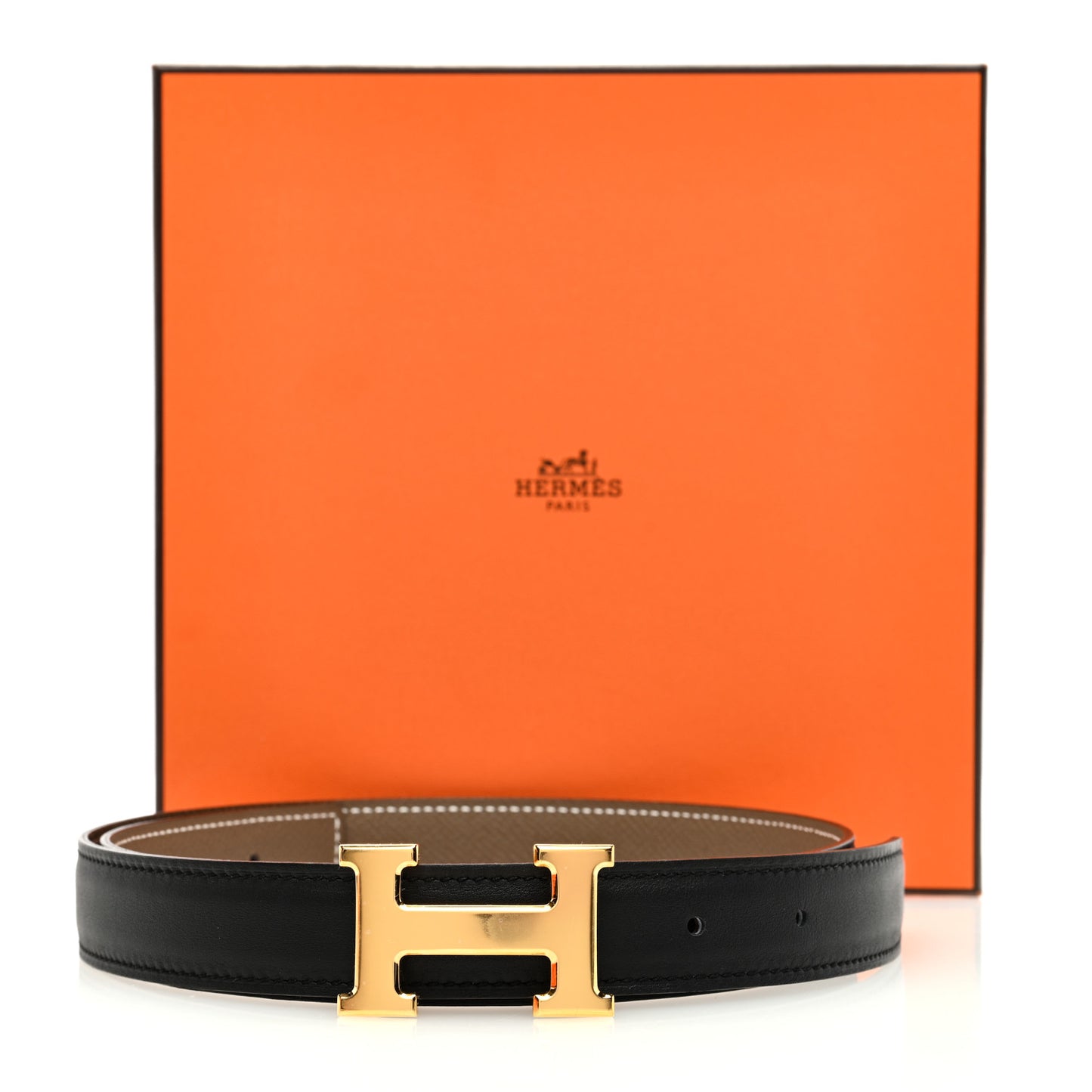 Box Togo 32mm H Belt 75 Black Etoupe