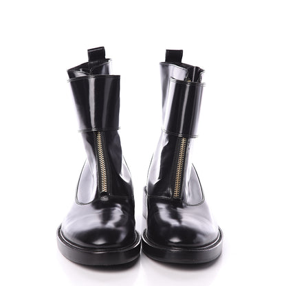 Louis Vuitton Glazed Calfskin Boots 36.5 Black 2 of 7