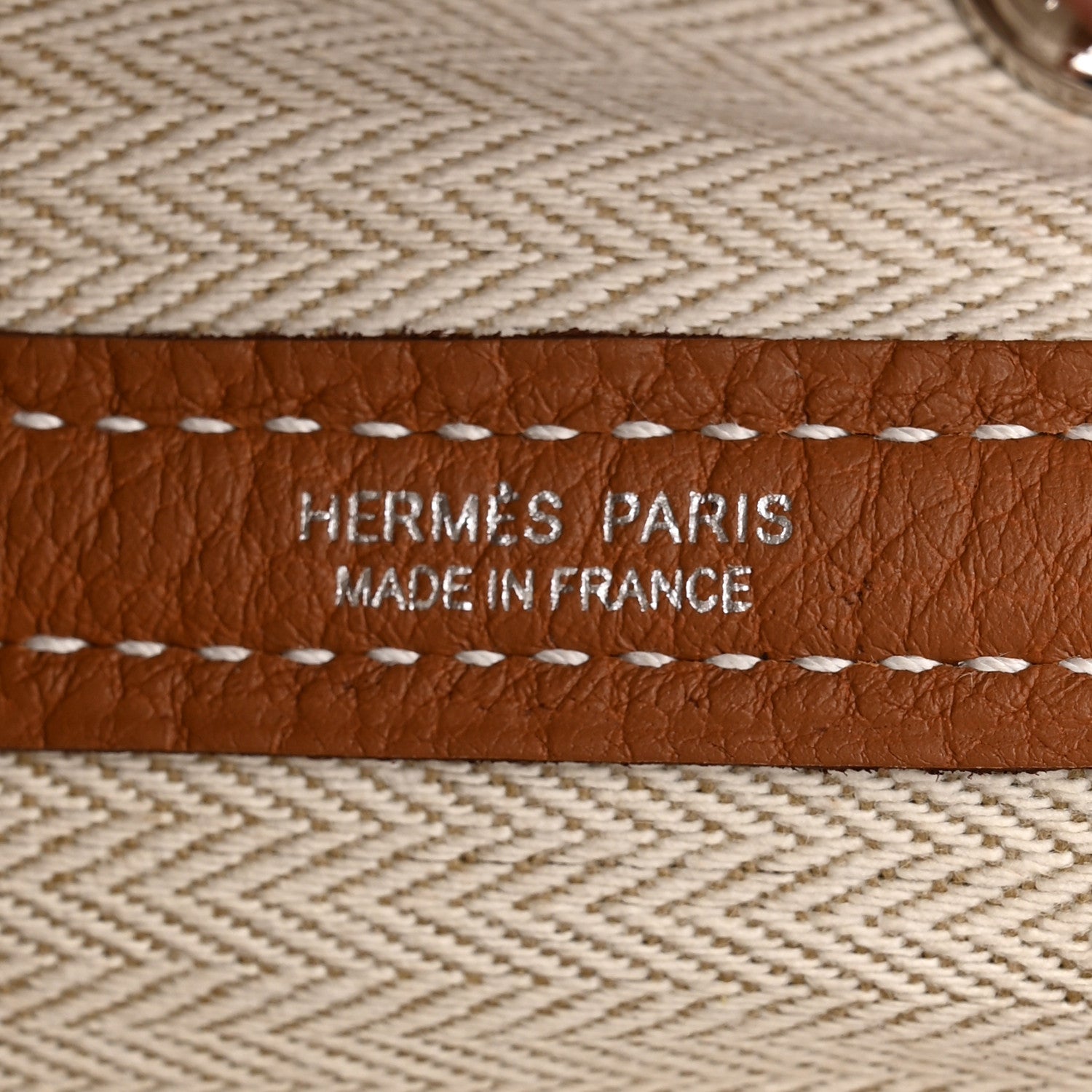 Hermes Negonda Garden Party 30 TPM Gold 6 of 12
