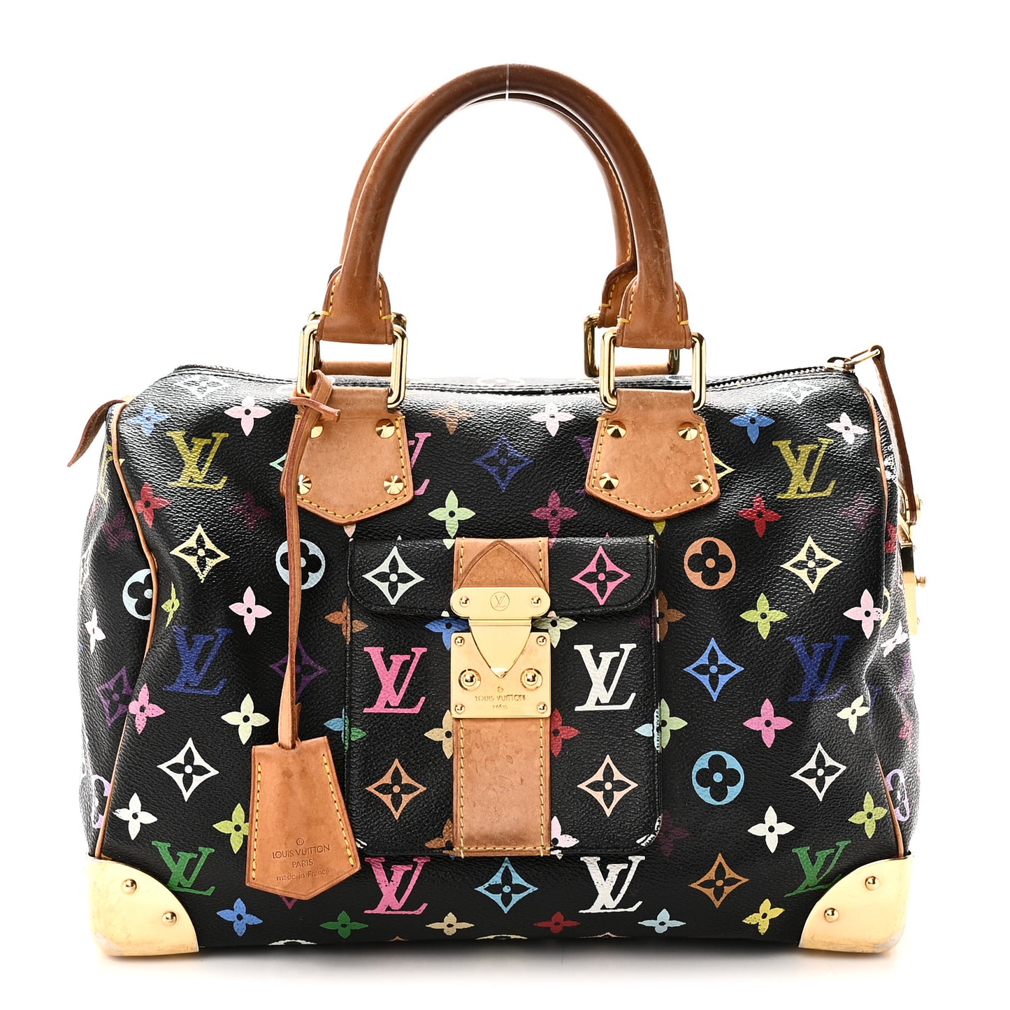 Monogram Multicolor Speedy 30 Black