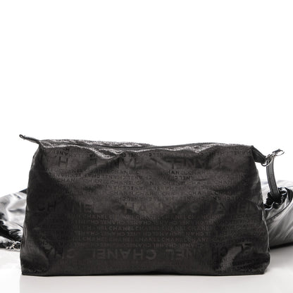 Chanel Vinyl XL Coco Cabas Black 6 of 8