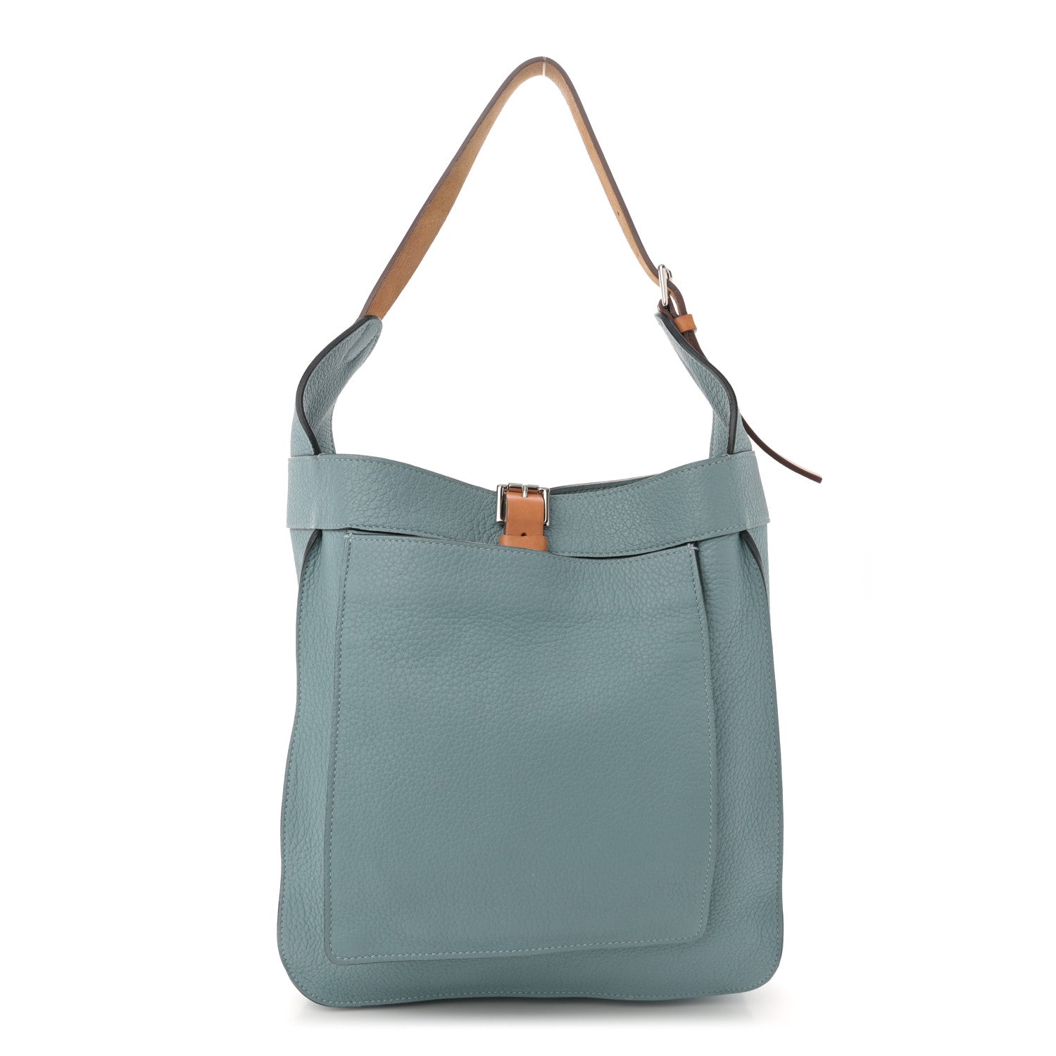 Hermes Taurillon Clemence Marwari PM Bleu Ciel 1 of 13