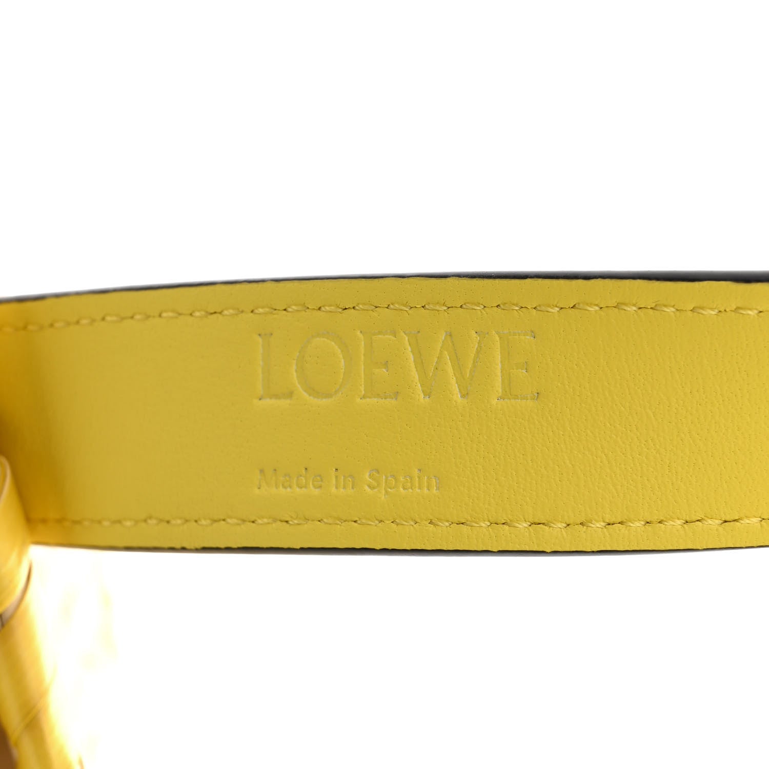 Loewe Raffia Small Basket Tote Bag Natural Yellow 6 of 9