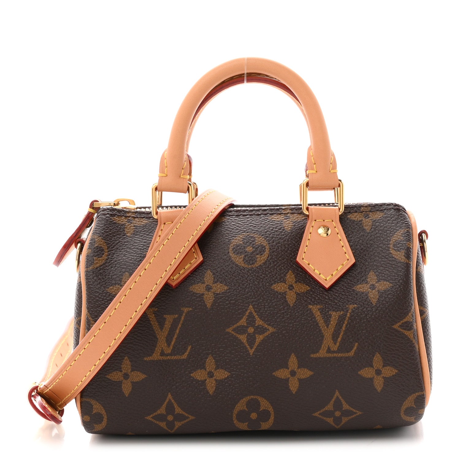 Louis Vuitton Monogram Nano Speedy Bandouliere 1 of 11