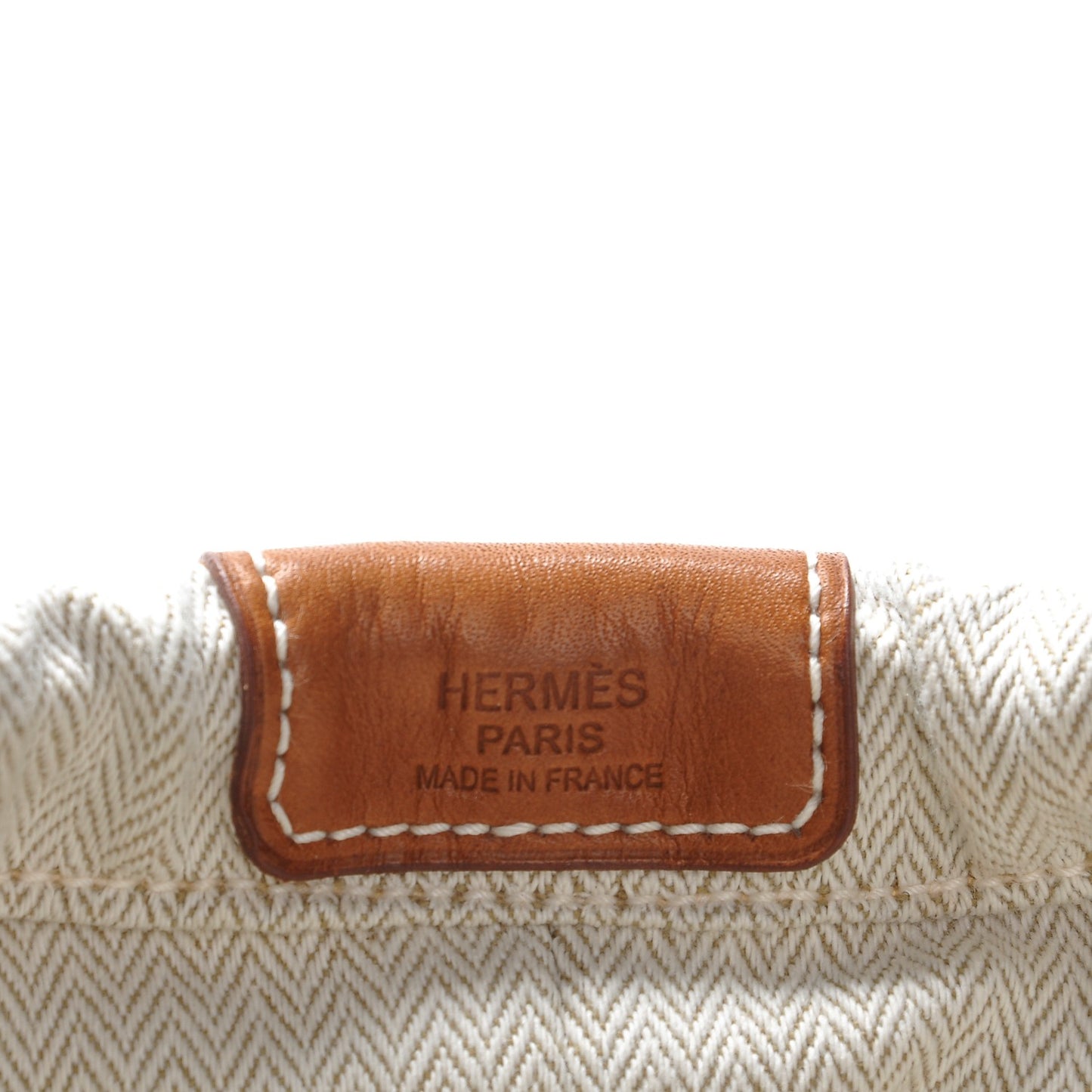 Canvas Barenia Fourbi 25 MM Pouch Naturel Fauve