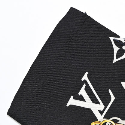 Louis Vuitton Silk Monogram Confidential Bandeau Black 4 of 4