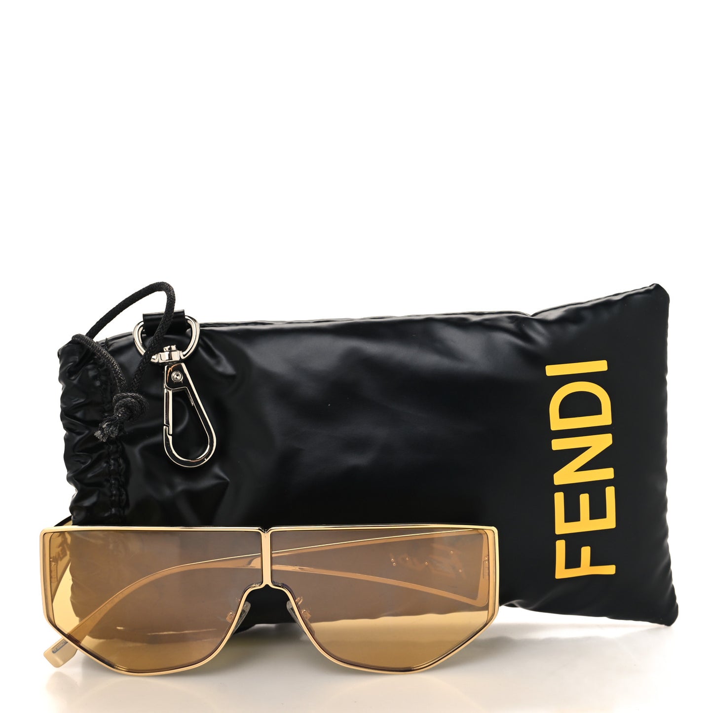 Metal Disco Geometric Sunglasses FE 40051/U Gold