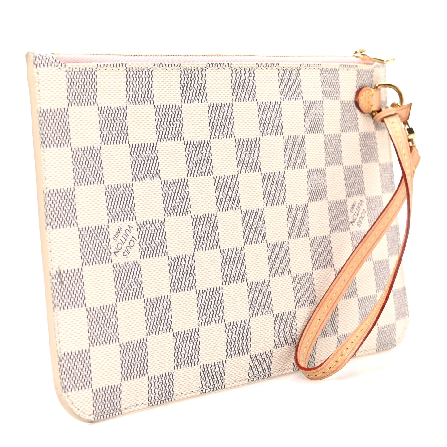 Damier Azur Neverfull MM GM Pochette Rose Ballerine