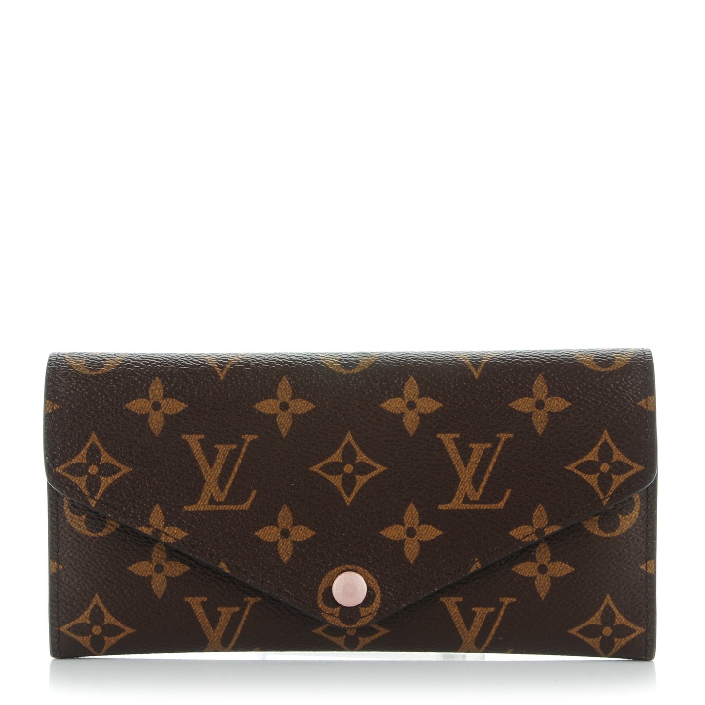 Monogram Josephine Wallet Rose Nacre