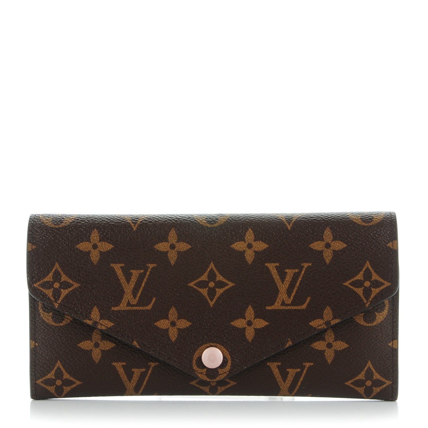 Louis Vuitton Monogram Josephine Wallet Rose Nacre 1 of 8
