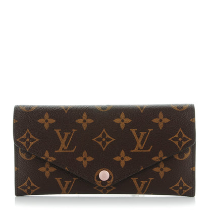 Louis Vuitton Monogram Josephine Wallet Rose Nacre 1 of 8