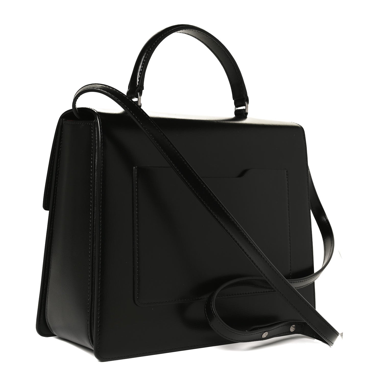 Off-White Calfskin Jitney 4.3 Bag Black 3 of 10