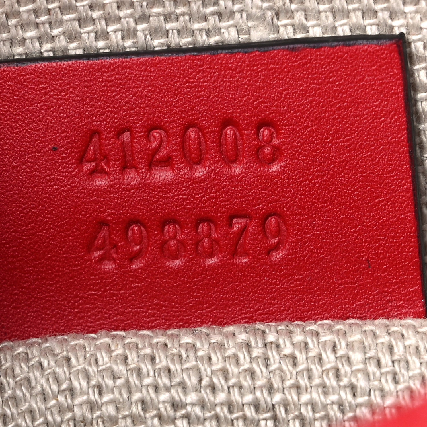 Gucci Calfskin Web Small Webby Bee Shoulder Bag Red 7 of 12