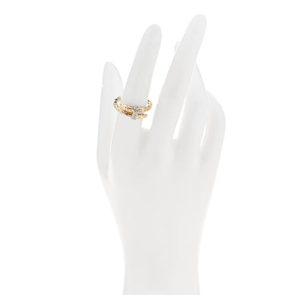 John Hardy 18K Yellow Gold Diamond Spear Ring 54 7 2 of 5