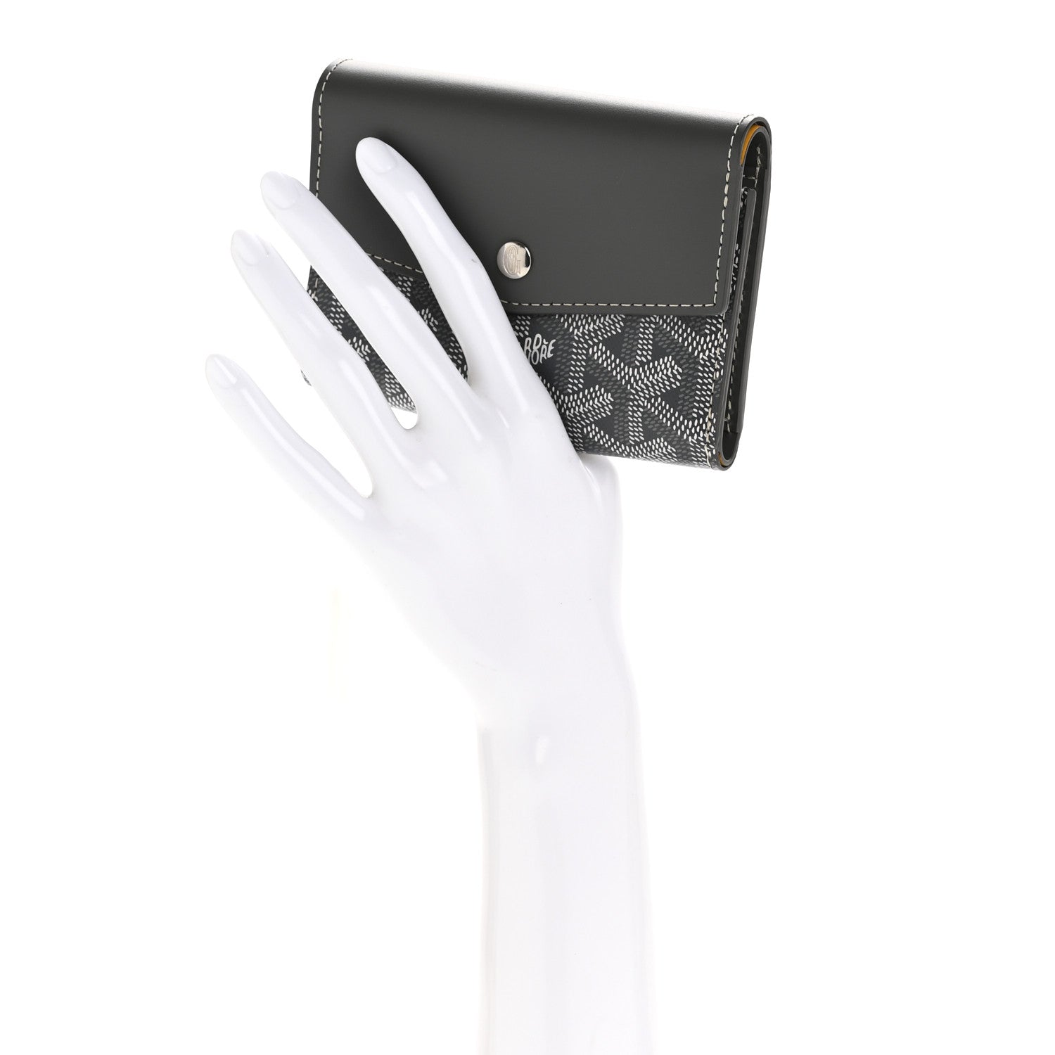 Goyard Goyardine Saint-Gabriel Compact Wallet Grey 2 of 8