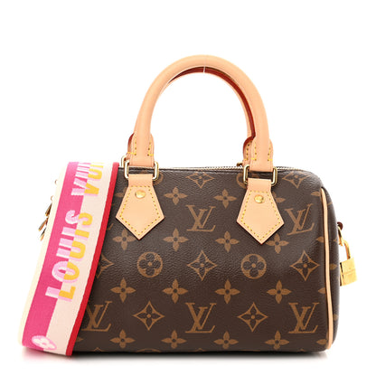 Louis Vuitton Monogram Speedy Bandouliere 20 Fuchsia 1 of 10