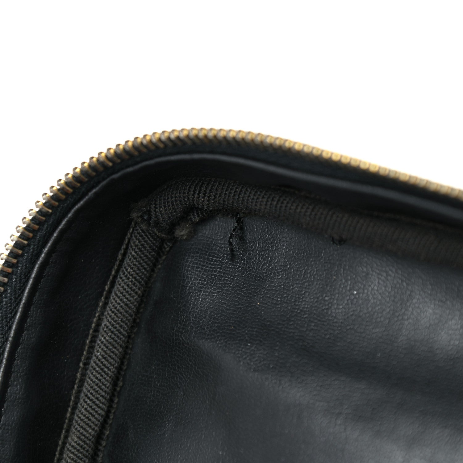 Chanel Lambskin Vanity Cosmetic Case Black 11 of 20