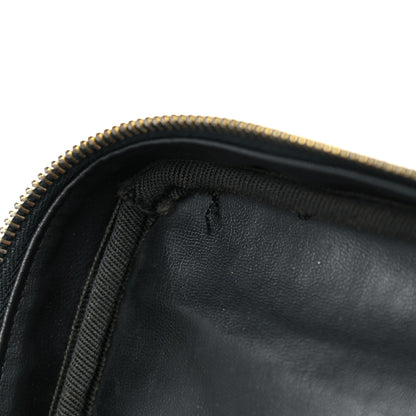Chanel Lambskin Vanity Cosmetic Case Black 11 of 20
