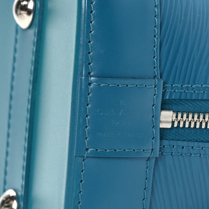 Louis Vuitton Epi Alma PM Cyan 6 of 8