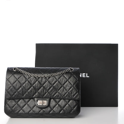 Chanel Aged Calfskin Quilted 2.55 Reissue 226 Flap Black 8 of 8