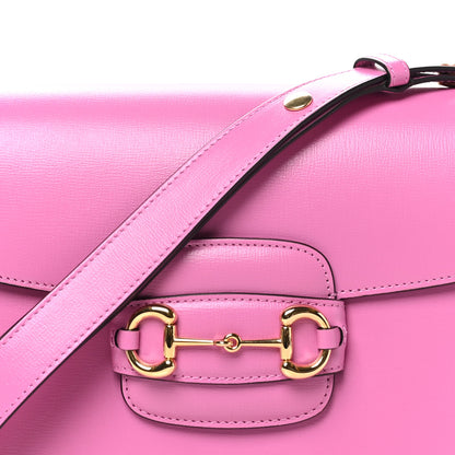 Gucci Azalea Calfskin Horsebit 1955 Shoulder Bag Libre Pink 7 of 9
