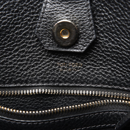 Tom Ford Grained Calfskin Sedgwick Medium Zipper Tote Black 5 of 11