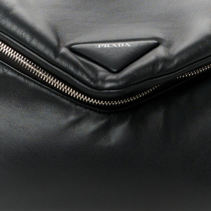 Prada Nappa Padded Signaux Bag Black 8 of 10