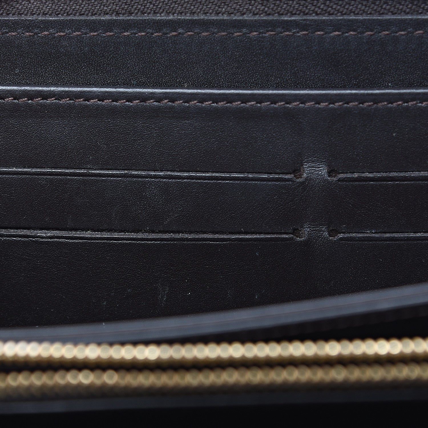 Louis Vuitton Vernis Zippy Wallet Terre D'Ombre 8 of 9