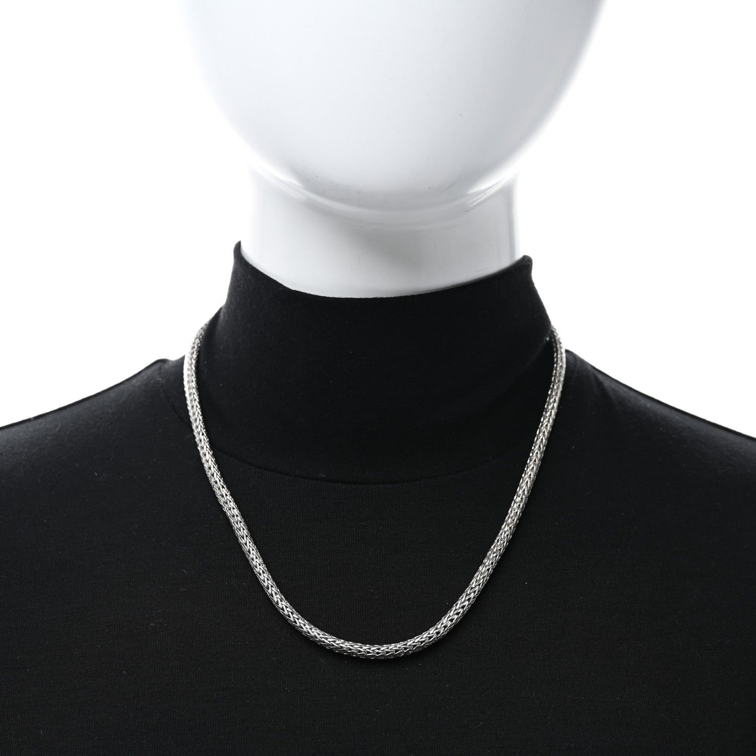 John Hardy Sterling Silver 6mm Classic Chain Necklace 2 of 5