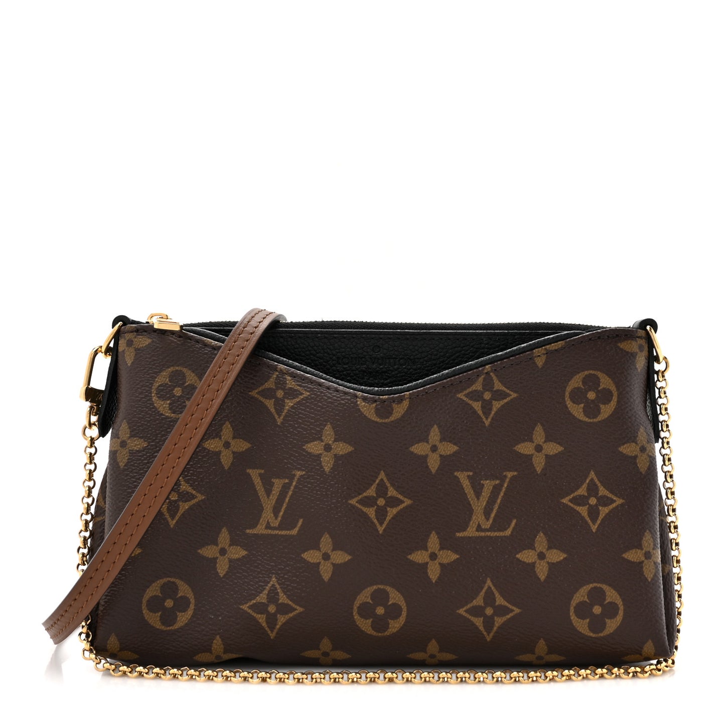 Monogram Pallas Clutch Black