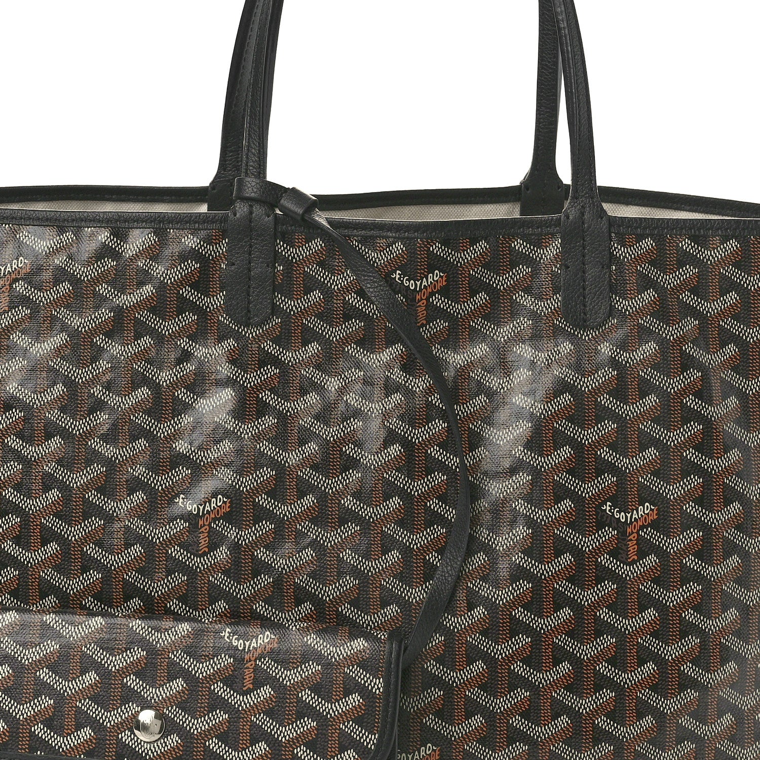 Goyard Goyardine Saint Louis PM Black 9 of 13