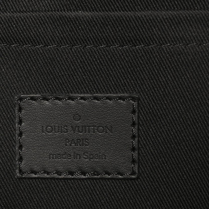 Louis Vuitton Grained Cowhide Aerogram Pilot Slingbag Black 5 of 8