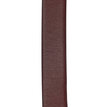 Chanel Calfskin CC Reversible Belt 80 32 Black Burgundy 6 of 8