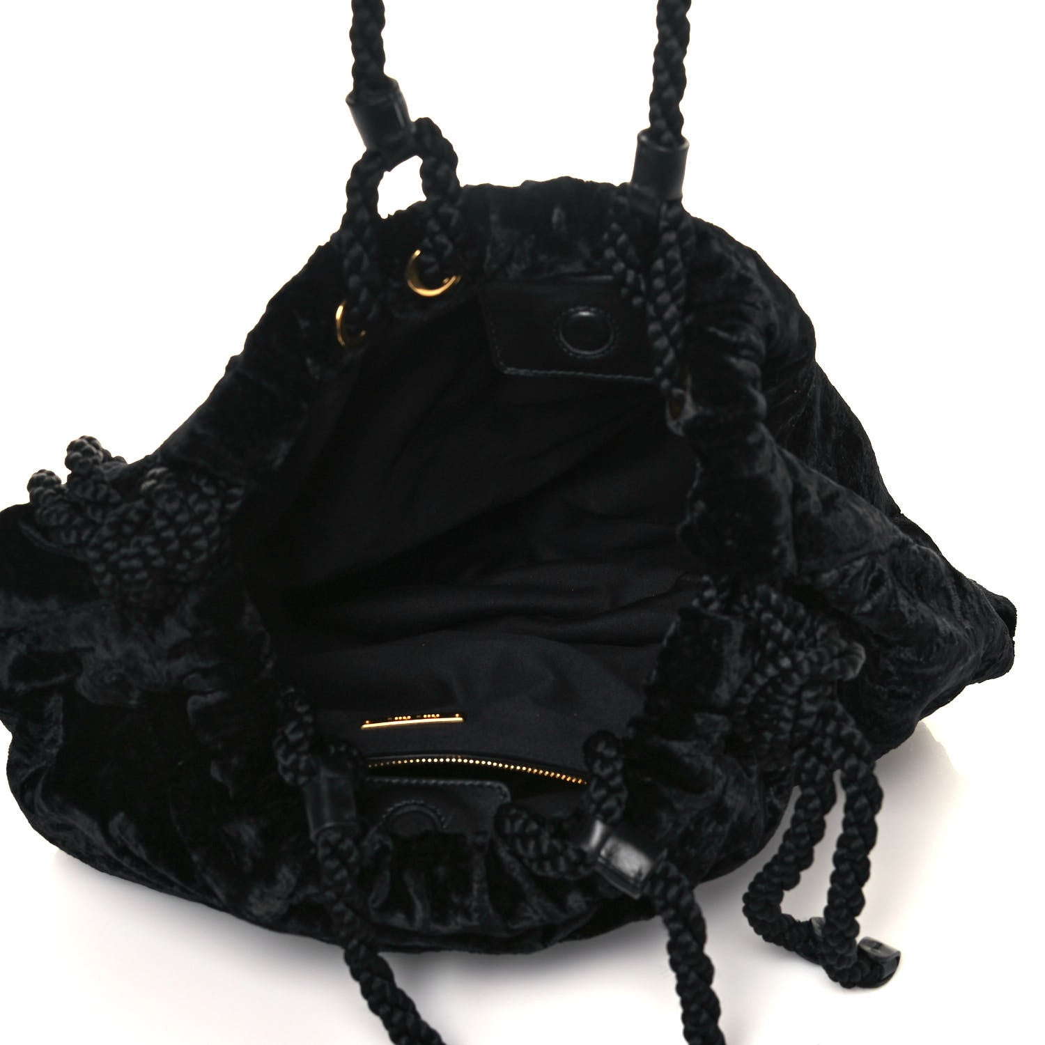 Miu Miu Velluto Shoulder Bag Black 5 of 12
