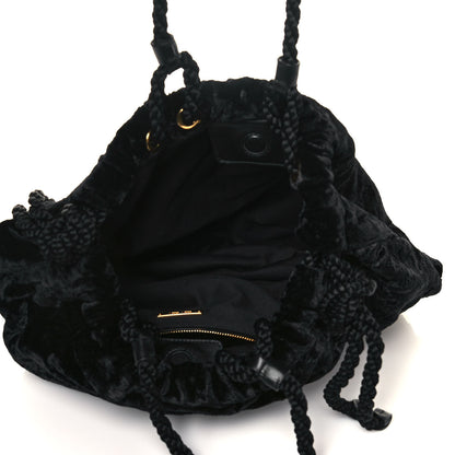 Miu Miu Velluto Shoulder Bag Black 5 of 12