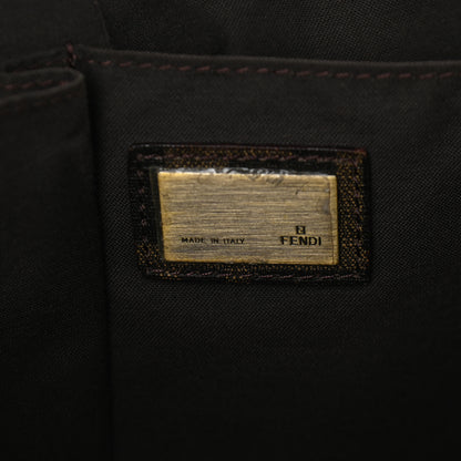 Fendi Zucca Spalmati Messenger Bag Tobacco 6 of 9