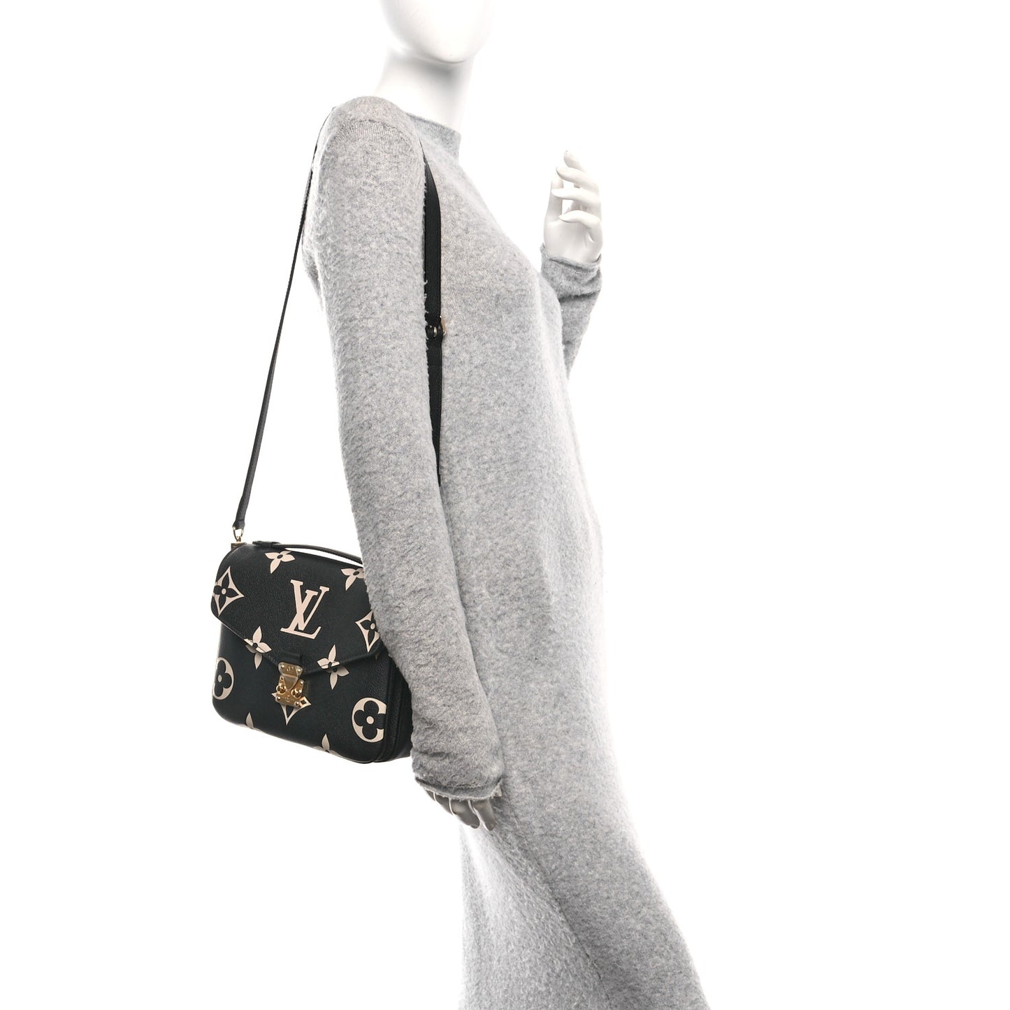 Empreinte Monogram Giant Pochette Metis Black Beige