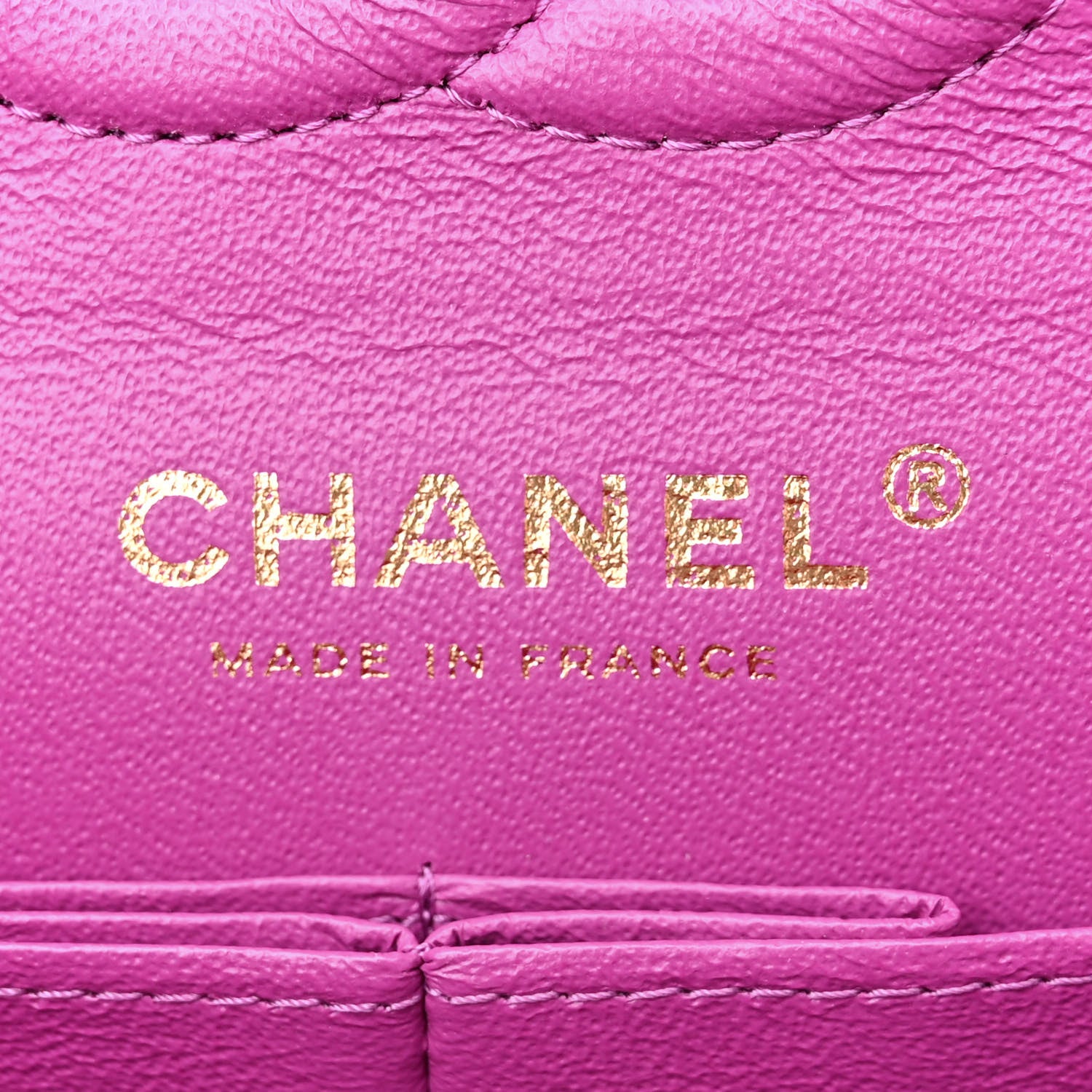 Chanel Lambskin Quilted Small Double Flap Purple 6 of 12