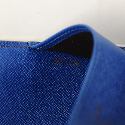 Louis Vuitton Monogram Josephine Wallet Blue 7 of 7
