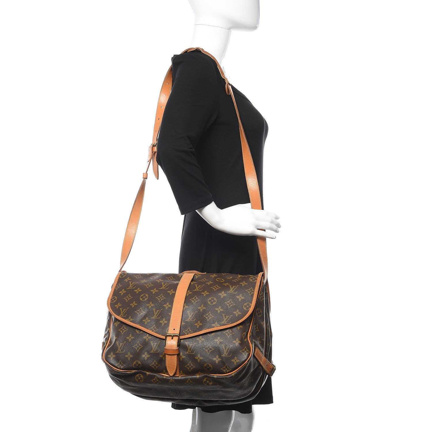 Louis Vuitton Monogram Saumur 35 2 of 15