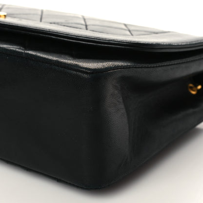 Chanel Lambskin Quilted Medium Single Flap Black 9 of 13