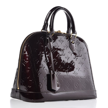 Louis Vuitton Vernis Alma PM Amarante 3 of 12