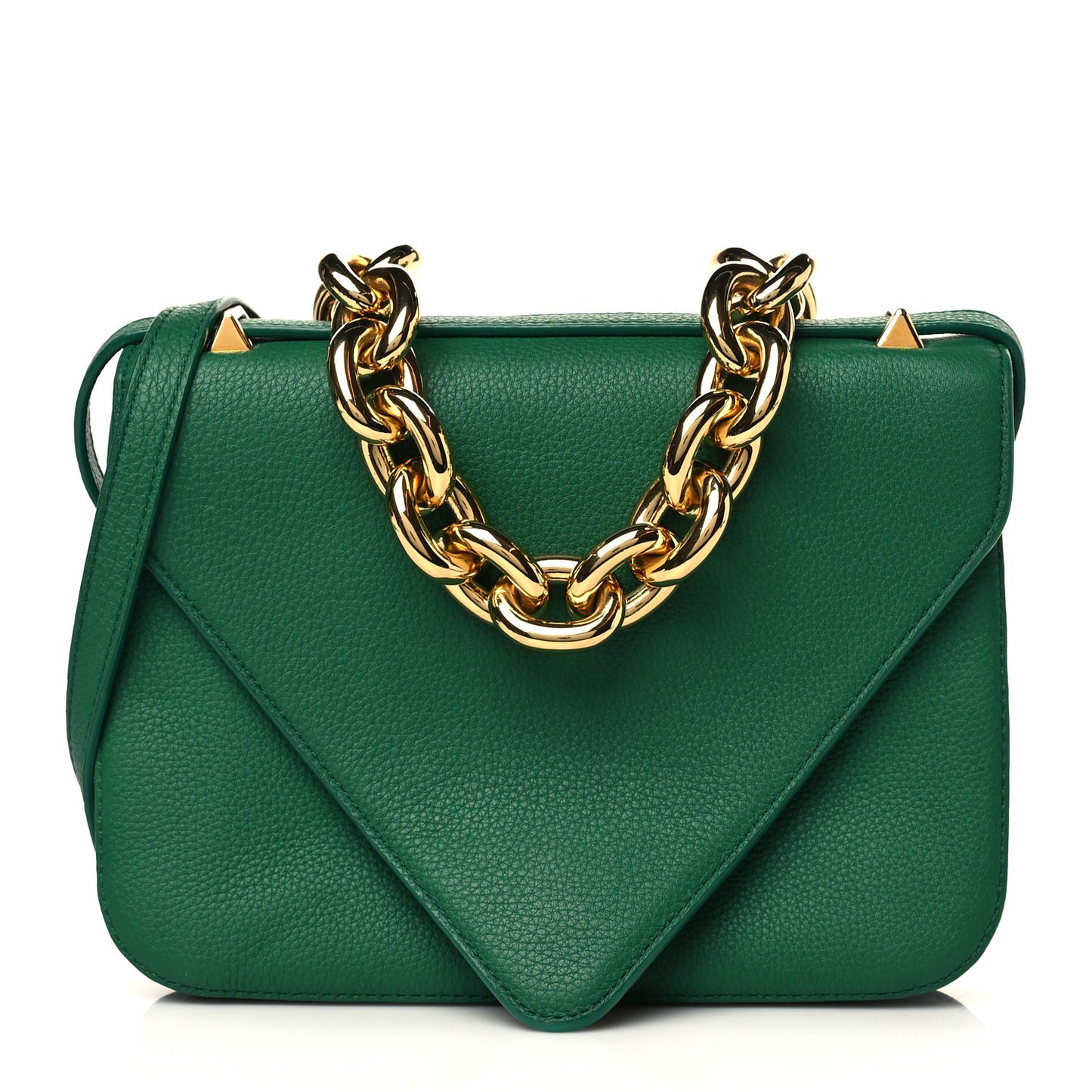 Calfskin Mount Envelope Bag Jungle