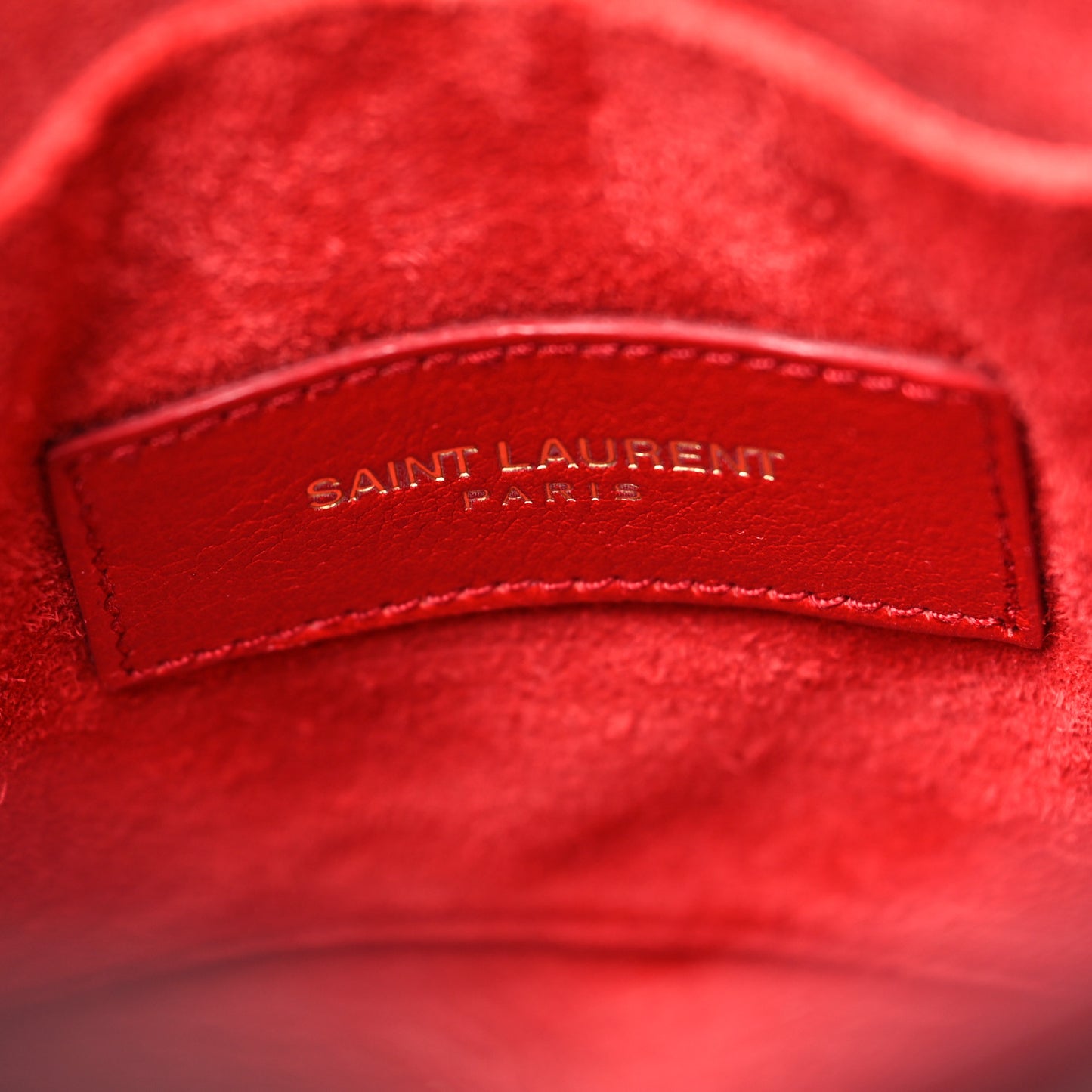 Calfskin Nano Sac De Jour Lipstick Red