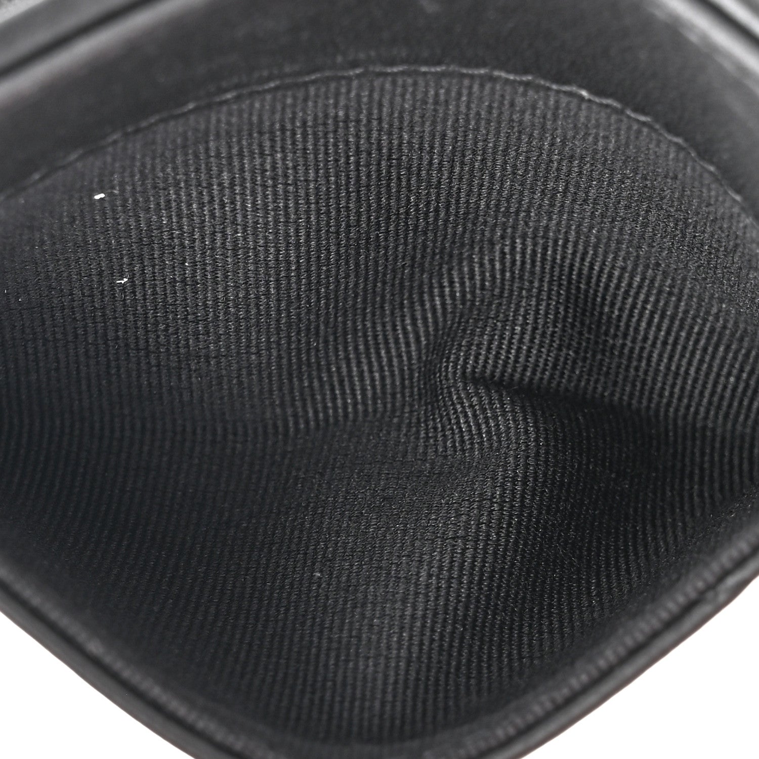 Chanel Grained Calfskin Quilted Card Holder Wallet So Black 6 of 9