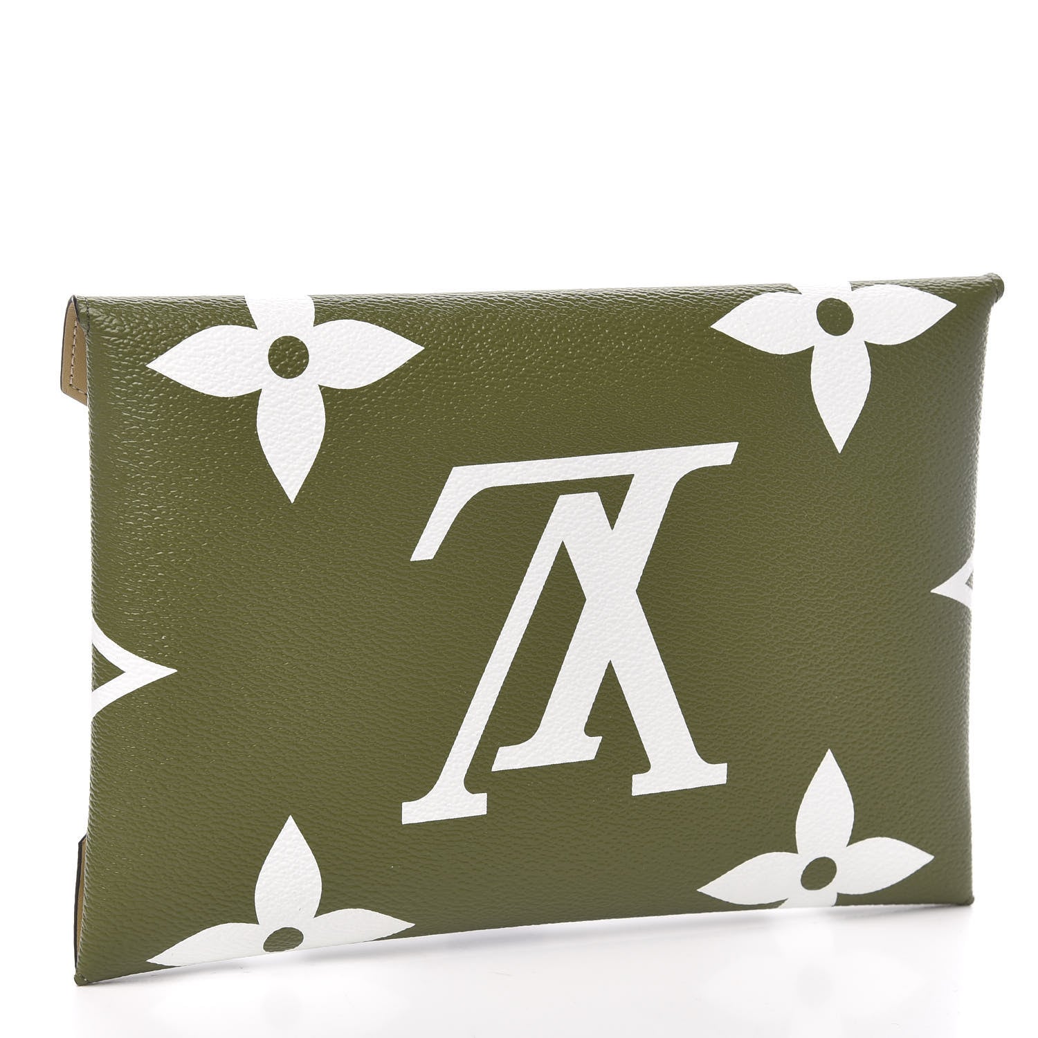 Louis Vuitton Monogram Giant Large Kirigami Pochette Kaki 3 of 8
